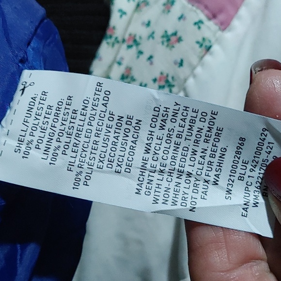 Swiss Tech boys size medium 8 bomber jacket royal blue NWT - Picture 7 of 9